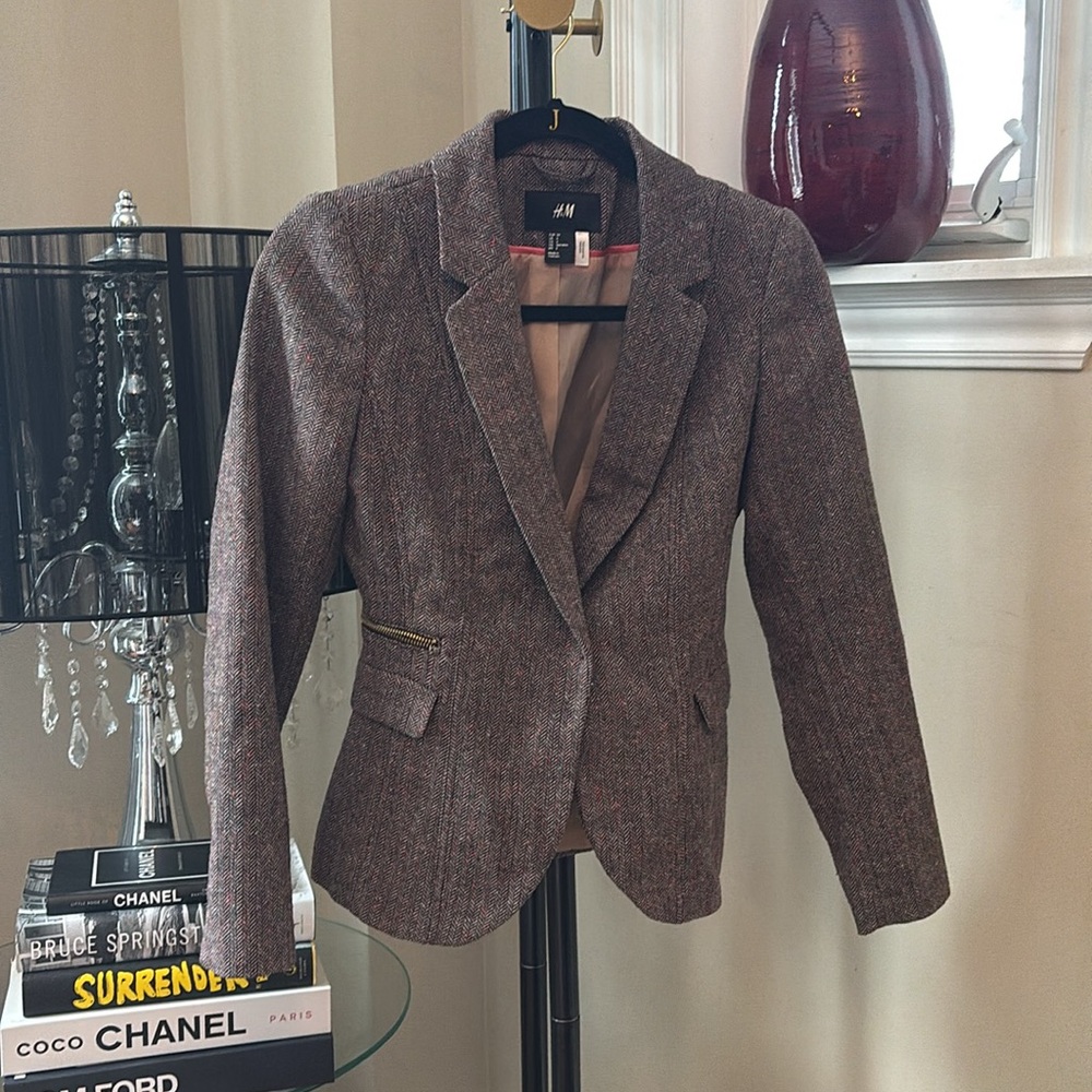 Tweed Blazer P2P 17.5”